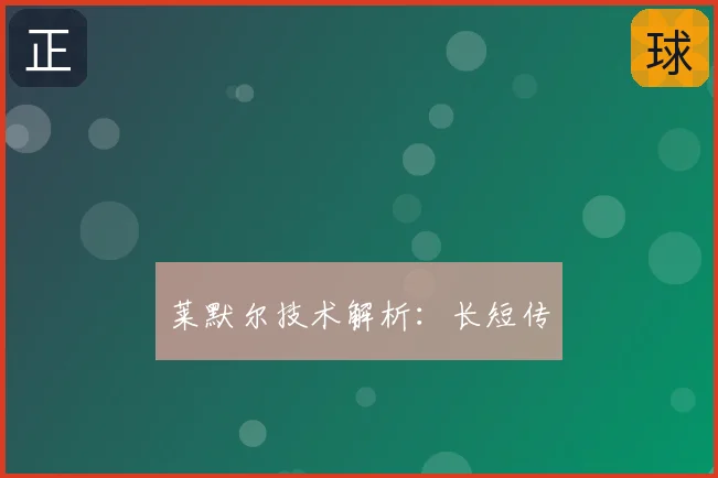 莱默尔技术解析：长短传
